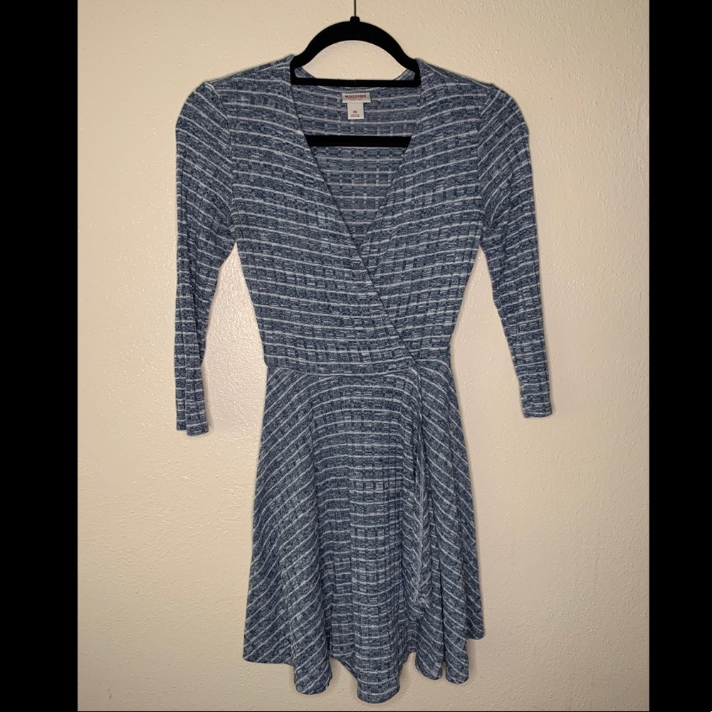Target Mossimo Long Sleeve Wrap Dress
